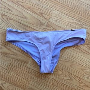 Hollister purple bathing suit bottoms